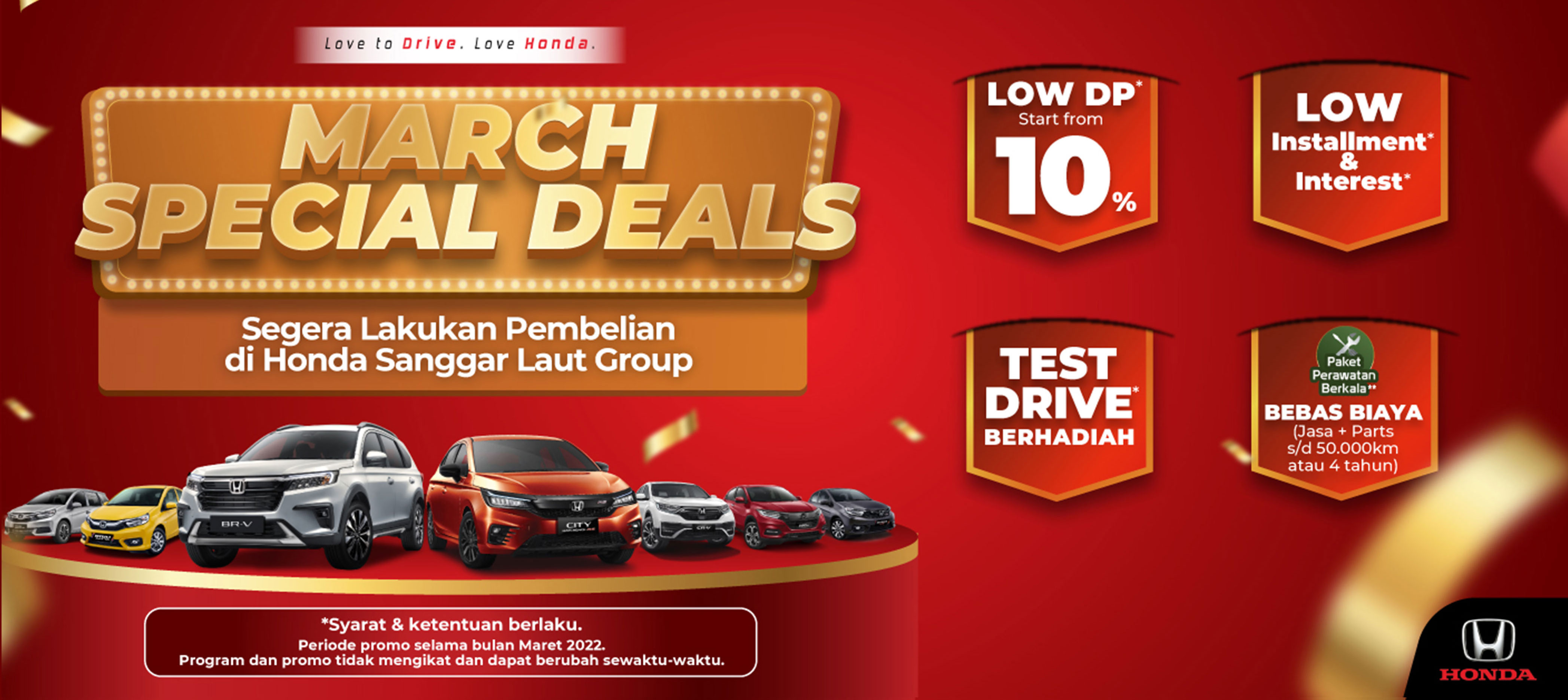 MARCH SPECIAL DEALS!